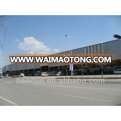 ISO9001 Light steel structure car parking shed