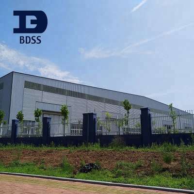 prefabricated steel frame car showroom and 4S shop