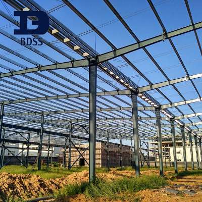 Steel Structure Building For Modular Warehouse Workshop Plant System