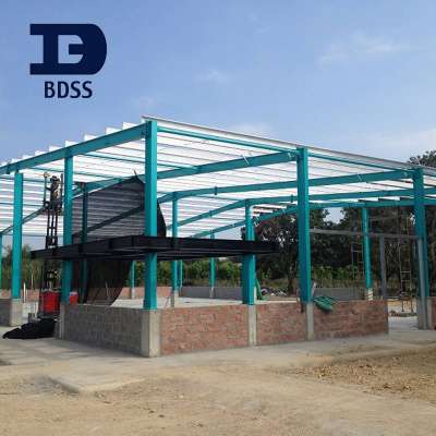 Construction Design Steel Frame Structure Warehouse In China